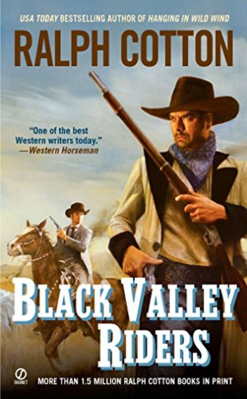 Book cover for "Black Valley Riders" by Ralph Cotton