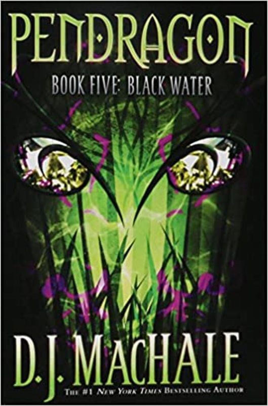 Book cover for "Black Water" by DJ MacHale