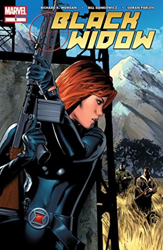 Book cover for "Black Widow #5" by Richard K Morgan