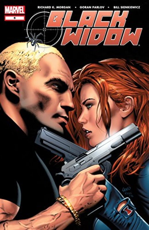 Book cover for "Black Widow #6" by Richard K Morgan