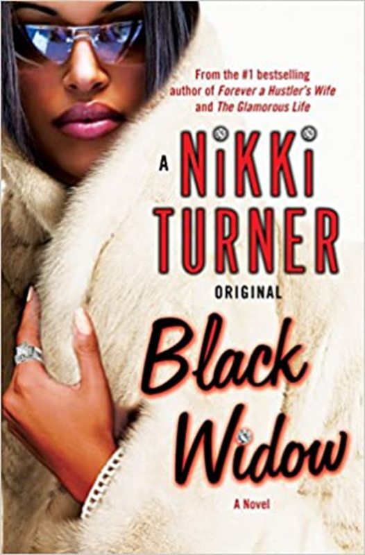 Book cover for "Black Widow" by Nikki Turner