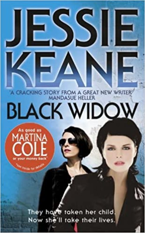 Book cover for "Black Widow" by Jessie Keane