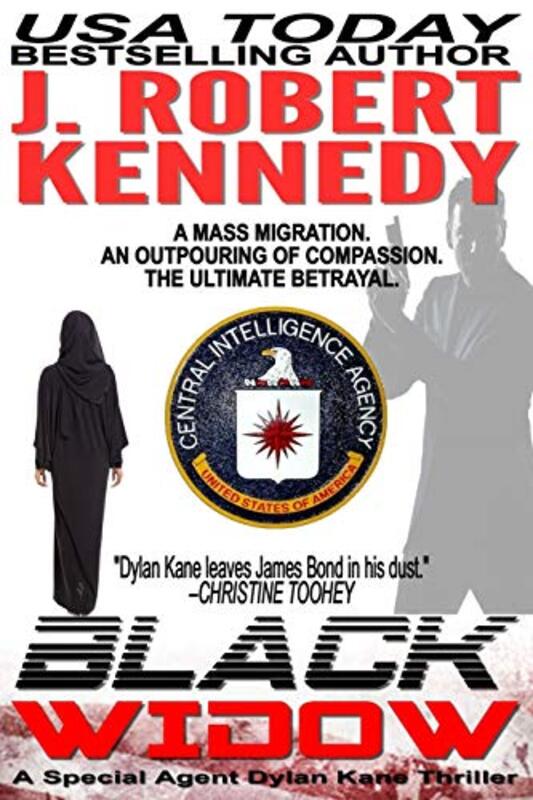 Book cover for "Black Widow" by J Robert Kennedy