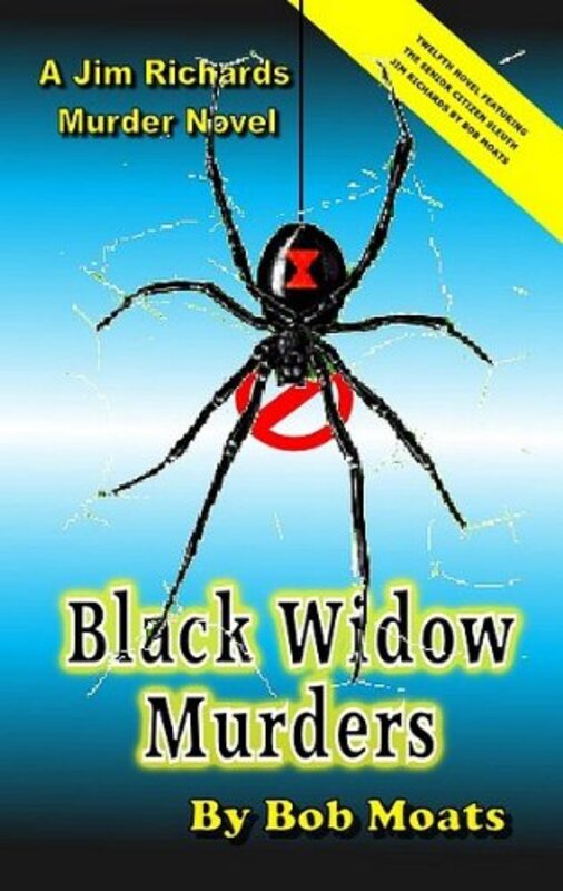 Book cover for "Black Widow Murders" by Bob Moats
