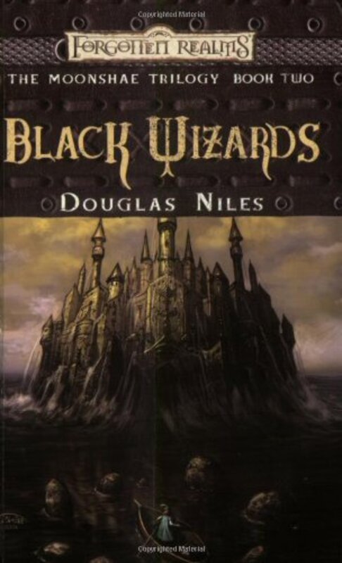 Book cover for "Black Wizards" by Douglas Niles