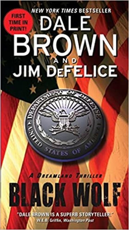 Book cover for "Black Wolf" by Dale Brown