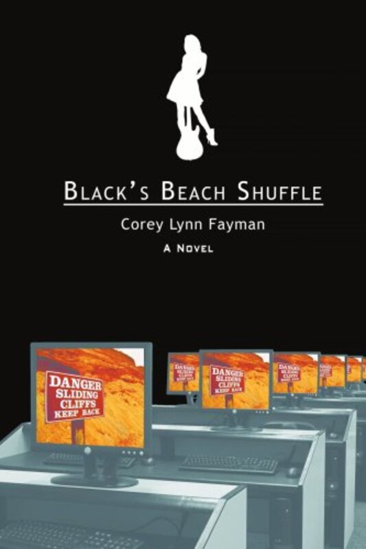 Book cover for "Black's Beach Shuffle" by Corey Lynn Fayman