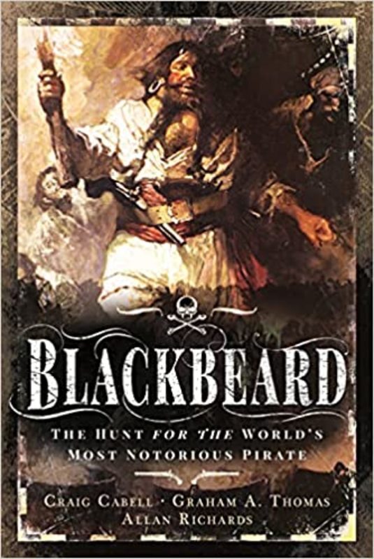 Book cover for "Blackbeard" by Craig Cabell