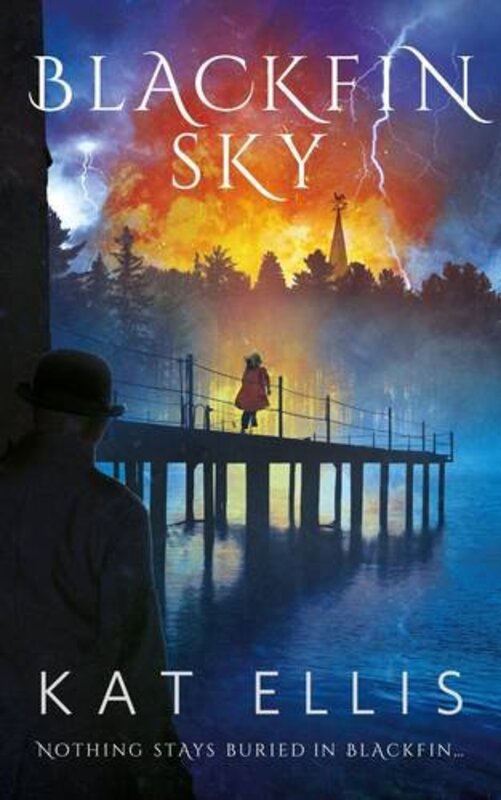 Book cover for "Blackfin Sky" by Kat Ellis