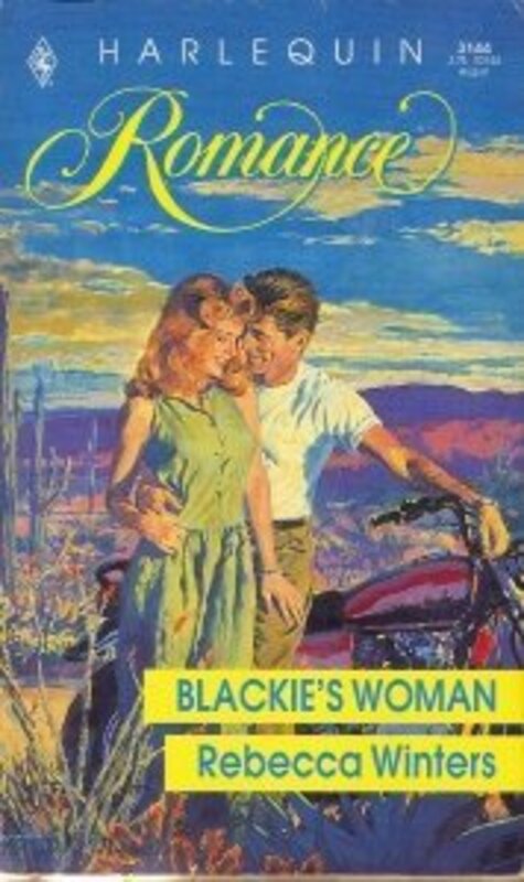 Book cover for "Blackie's Woman" by Rebecca Winters