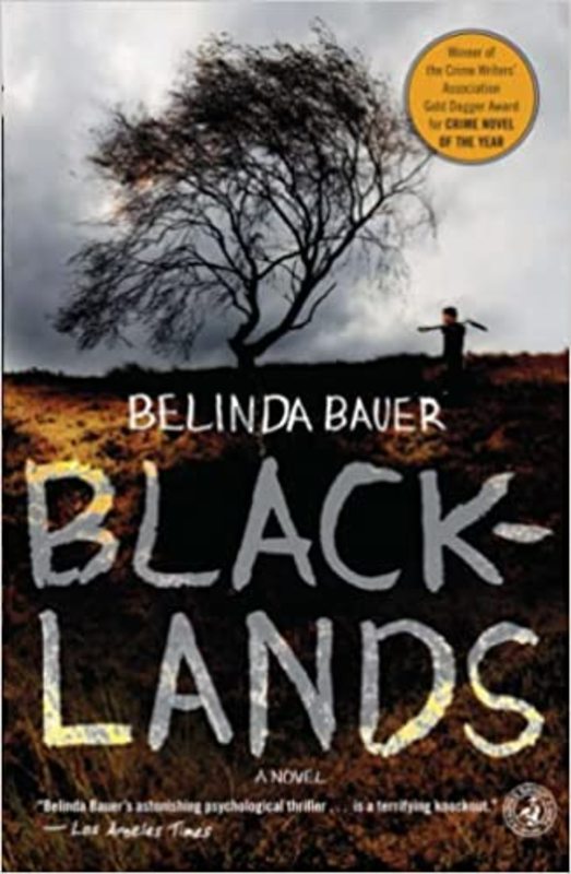 Book cover for "Blacklands" by Belinda Bauer