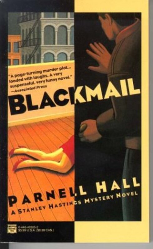 Book cover for "Blackmail" by Parnell Hall
