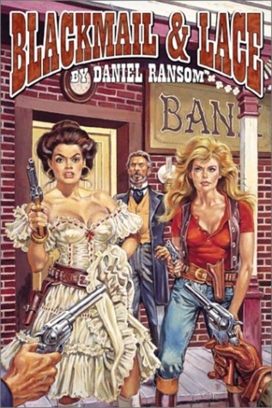 Book cover for "Blackmail and Lace" by Ed Gorman