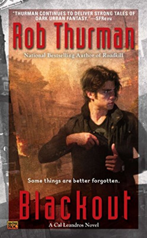 Book cover for "Blackout" by Rob Thurman