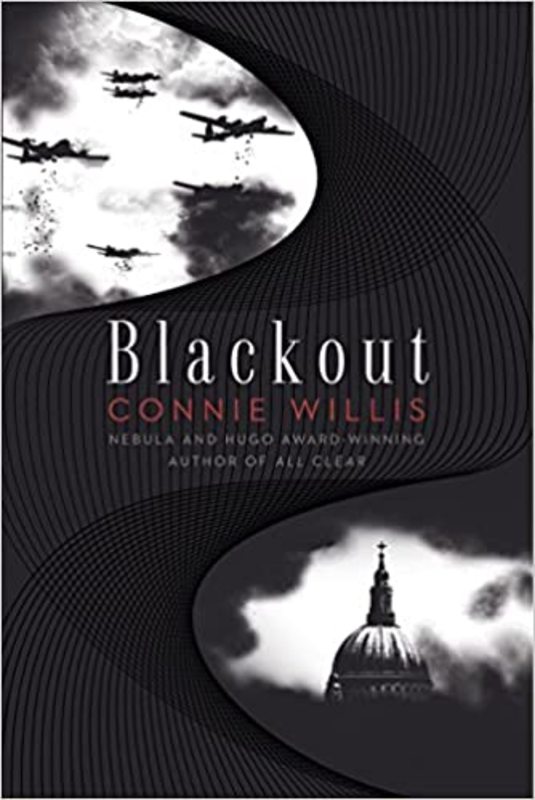 Book cover for "Blackout" by Connie Willis