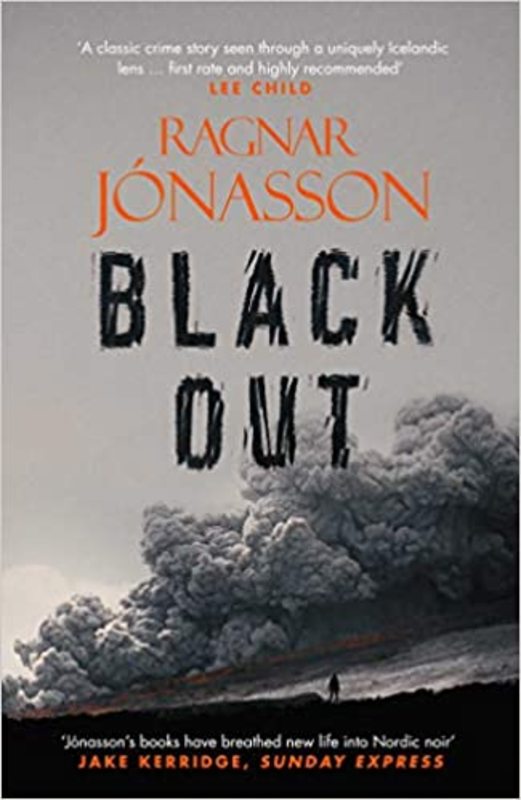 Book cover for "Blackout" by Ragnar Jónasson