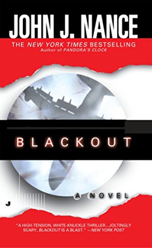 Book cover for "Blackout" by John J Nance