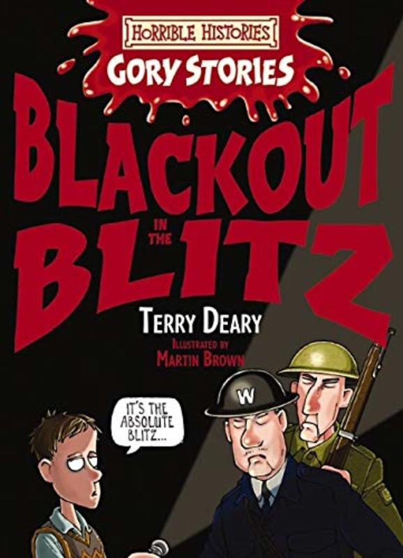 Book cover for "Blackout In The Blitz" by Terry Deary