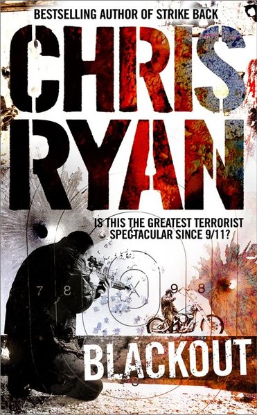Book cover for "Blackout" by Chris Ryan