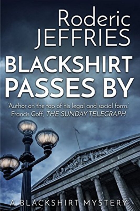 Book cover for "Blackshirt Passes By" by Roderic Jeffries