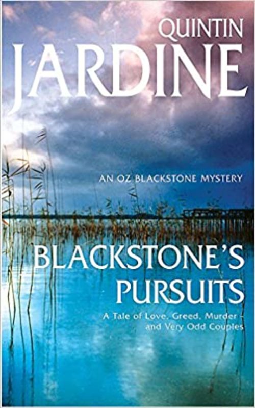 Book cover for "Blackstone's Pursuits" by Quintin Jardine