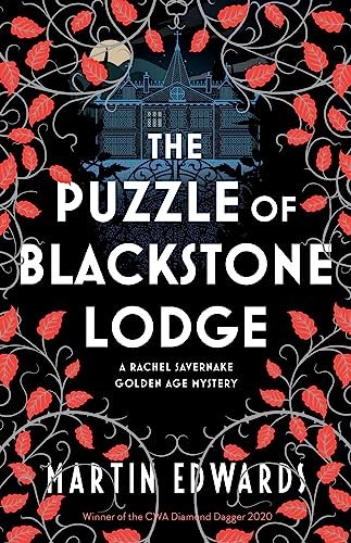 Book cover for "Blackstone Fell / The Puzzle of Blackstone Lodge" by Martin Edwards