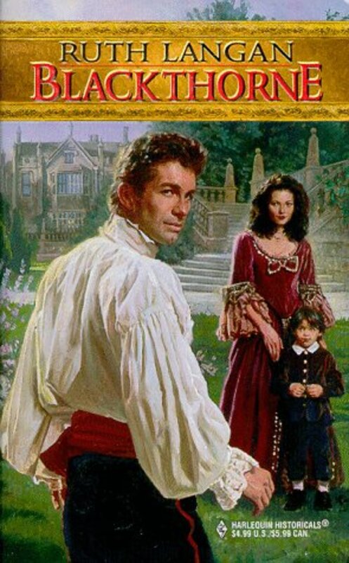 Book cover for "Blackthorne" by Ruth Langan