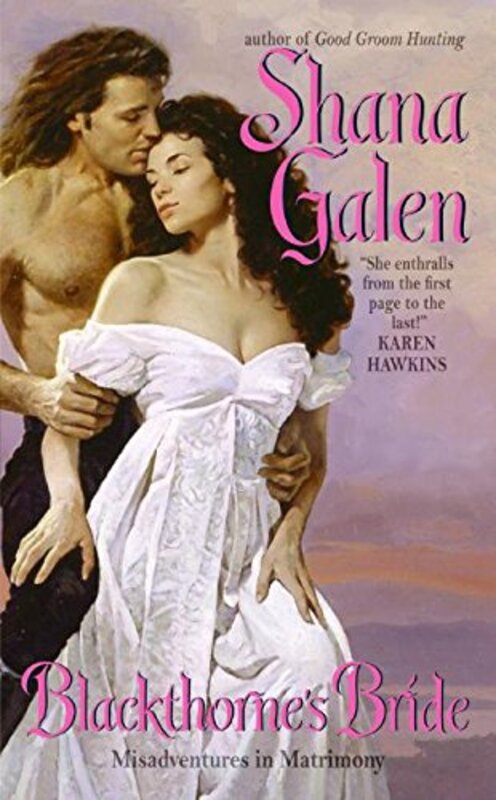 Book cover for "Blackthorne's Bride" by Shana Galen