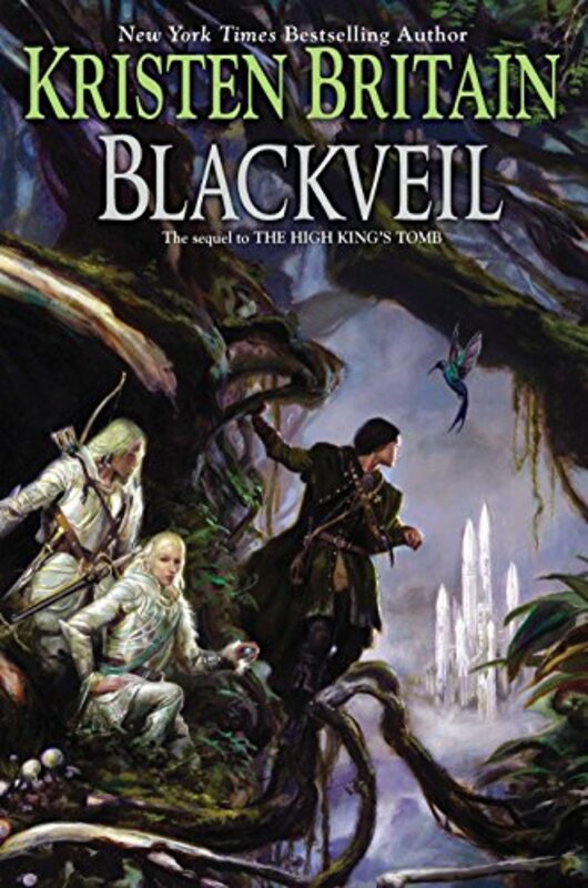 Book cover for "Blackveil" by Kristen Britain