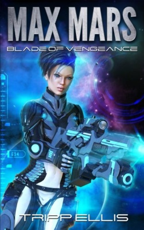 Book cover for "Blade of Vengeance" by Tripp Ellis