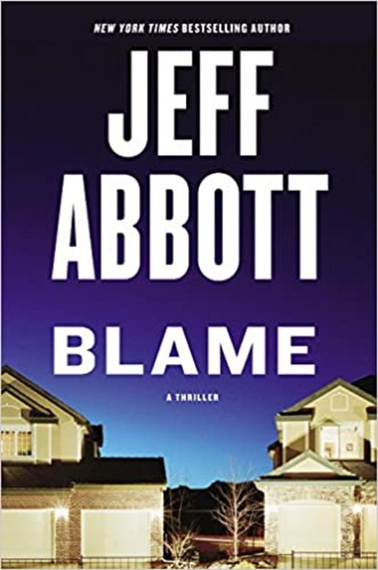Book cover for "Blame" by Jeff Abbott