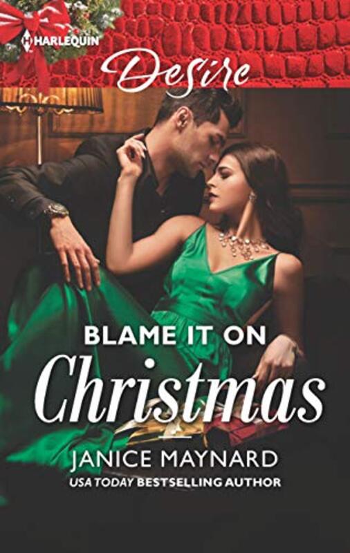 Book cover for "Blame It On Christmas" by Janice Maynard