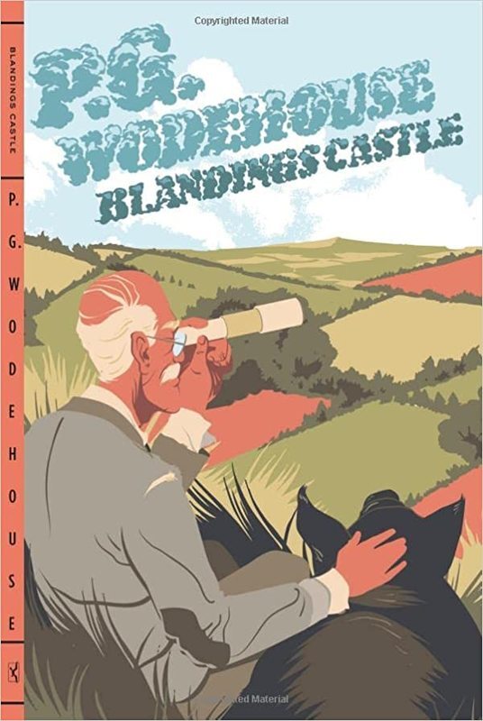 Book cover for "Blandings Castle and Elsewhere" by PG Wodehouse