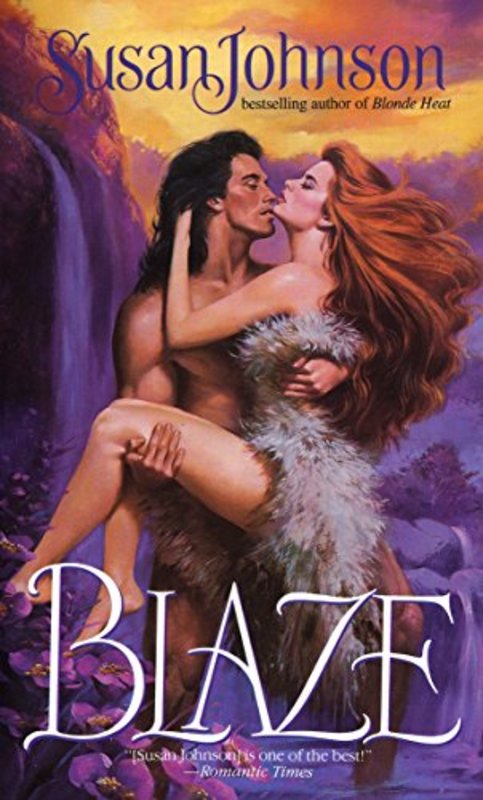 Book cover for "Blaze" by Susan Johnson