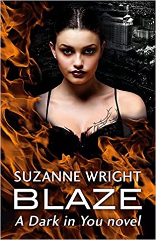 Book cover for "Blaze" by Suzanne Wright