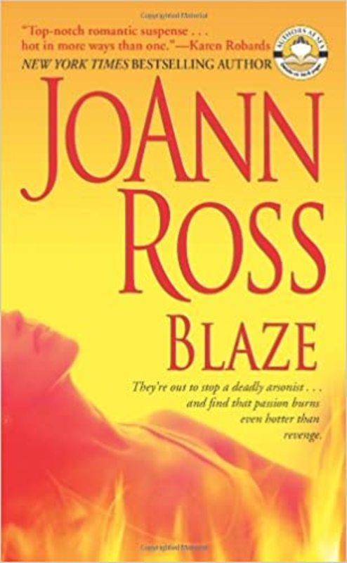 Book cover for "Blaze" by JoAnn Ross