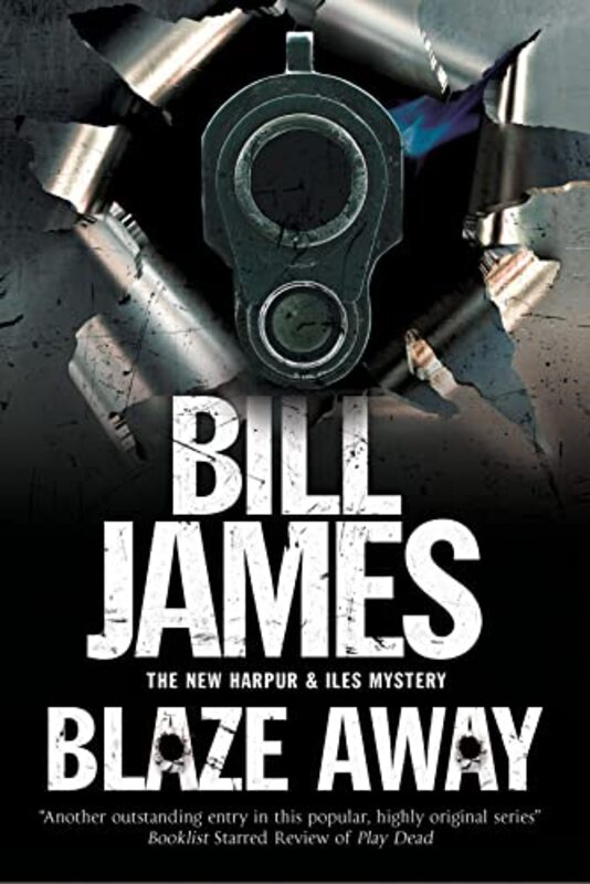 Book cover for "Blaze Away" by Bill James