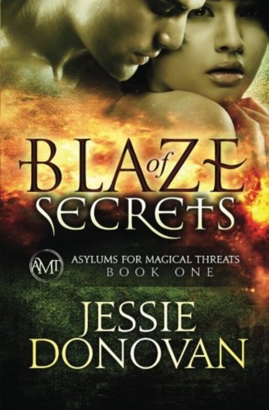Book cover for "Blaze of Secrets" by Jessie Donovan