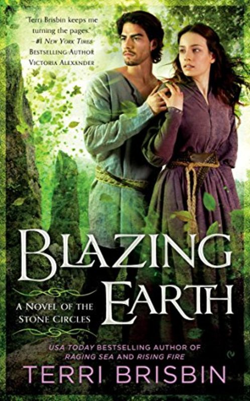 Book cover for "Blazing Earth" by Terri Brisbin