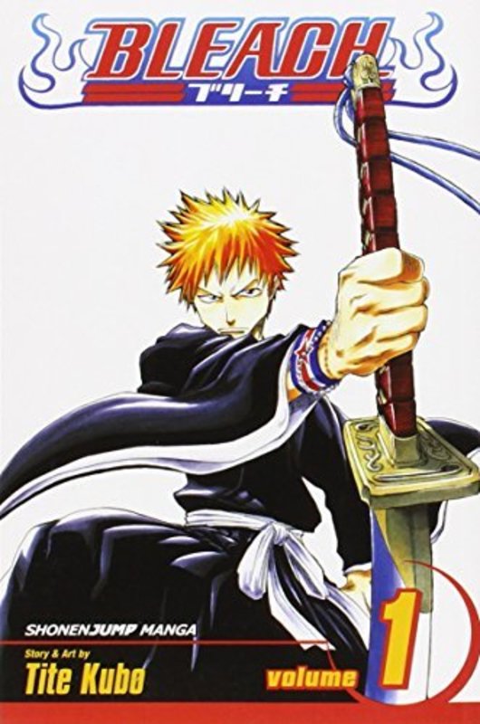 Book cover for "Bleach, Volume 01" by Tite Kubo