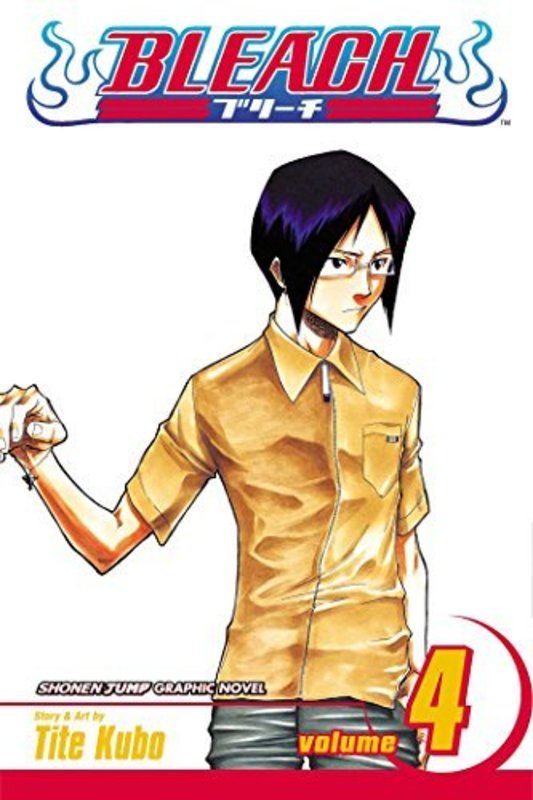 Book cover for "Bleach, Volume 04" by Tite Kubo