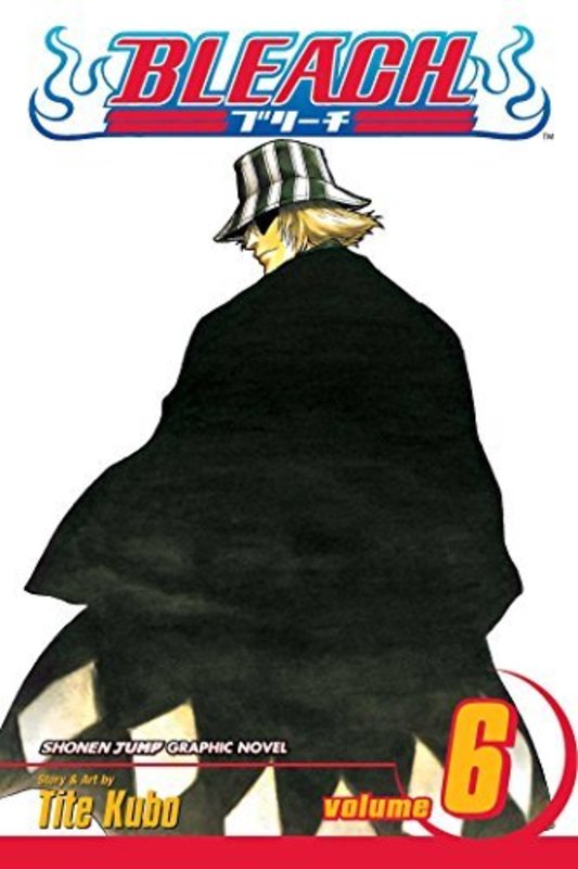 Book cover for "Bleach, Volume 06" by Tite Kubo