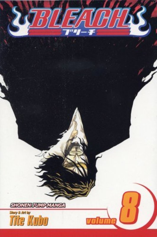 Book cover for "Bleach, Volume 08" by Tite Kubo