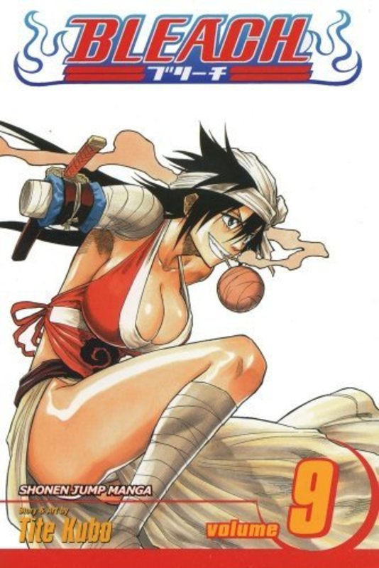 Book cover for "Bleach, Volume 09" by Tite Kubo