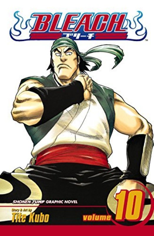 Book cover for "Bleach, Volume 10" by Tite Kubo