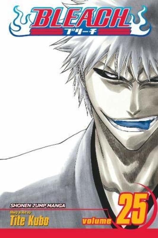 Book cover for "Bleach, Volume 25" by Tite Kubo
