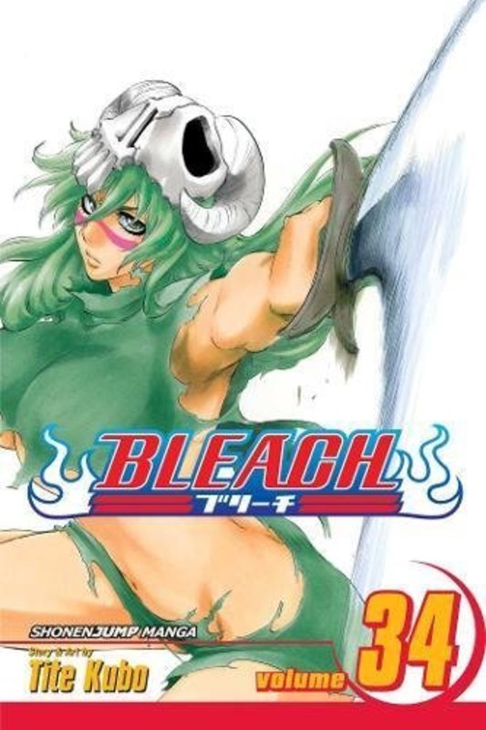 Book cover for "Bleach, Volume 34" by Tite Kubo