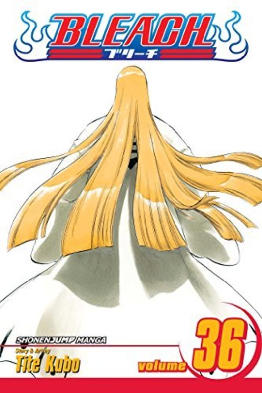Book cover for "Bleach, Volume 36" by Tite Kubo