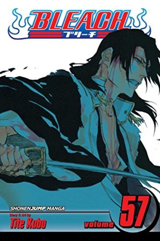 Book cover for "Bleach, Volume 57" by Tite Kubo