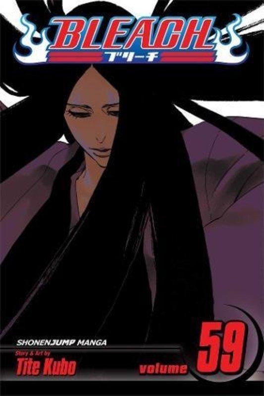 Book cover for "Bleach, Volume 59" by Tite Kubo